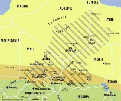Tuareg map